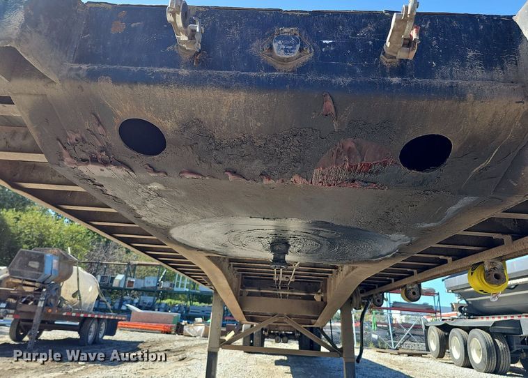 image for item DQ1200 1993 Fontaine FTW-5-8048SL  flatbed trailer