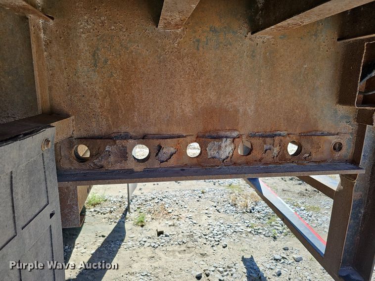 image for item DQ1200 1993 Fontaine FTW-5-8048SL  flatbed trailer