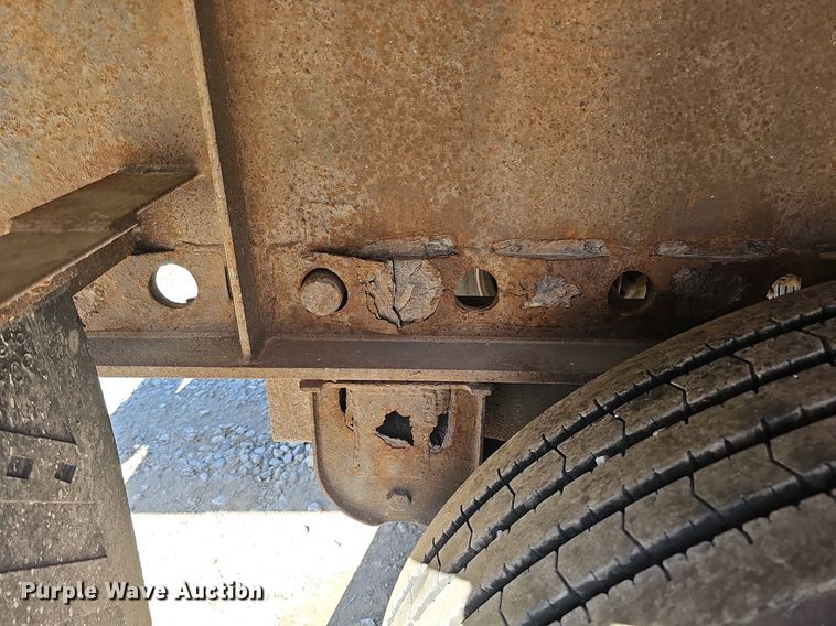 image for item DQ1200 1993 Fontaine FTW-5-8048SL  flatbed trailer