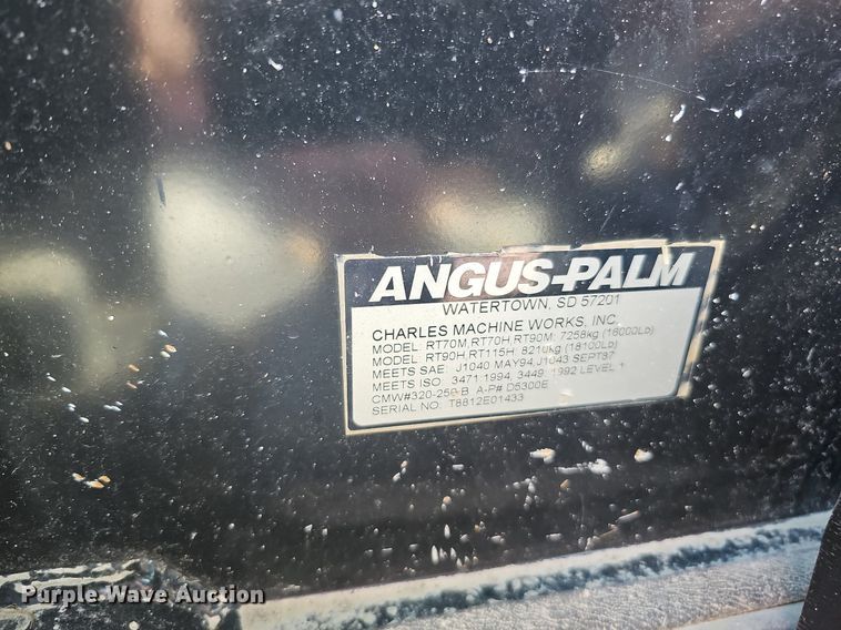 image for item DQ1201 2007 Ditch Witch RT95  trencher