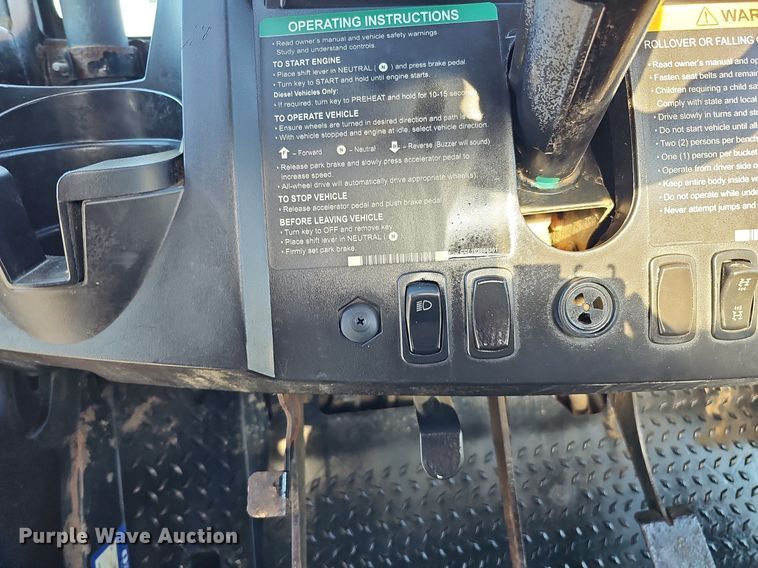 image for item DQ1206 2018 Club Car M6H  utility vehicle