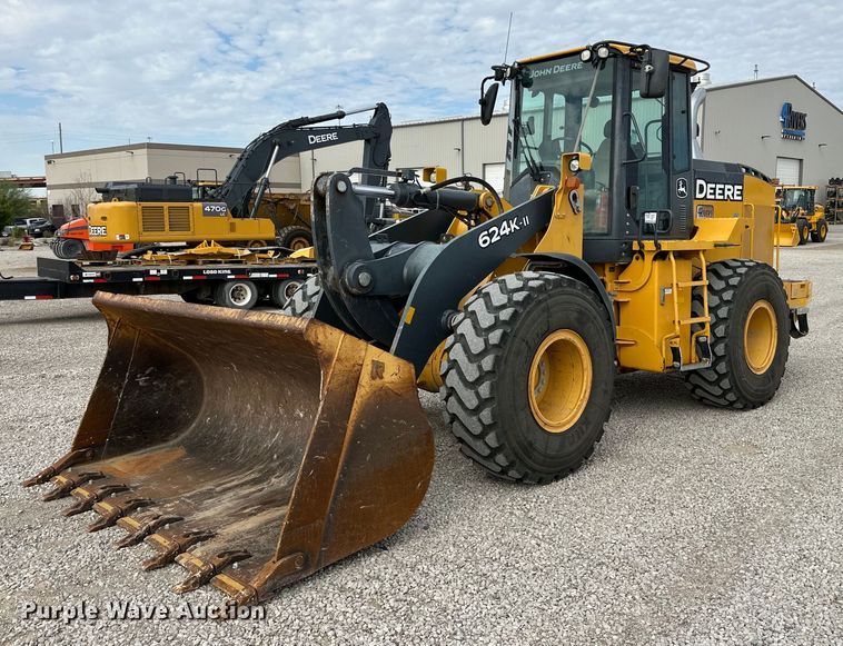 image for item DQ1439 2017 John Deere 624K-II  wheel loader