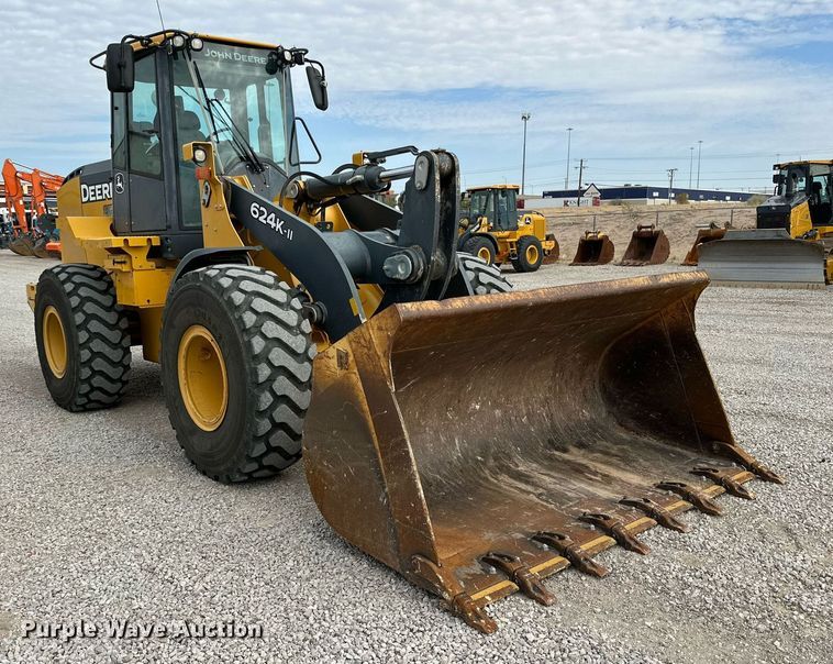 image for item DQ1439 2017 John Deere 624K-II  wheel loader