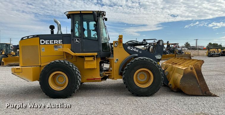 image for item DQ1439 2017 John Deere 624K-II  wheel loader