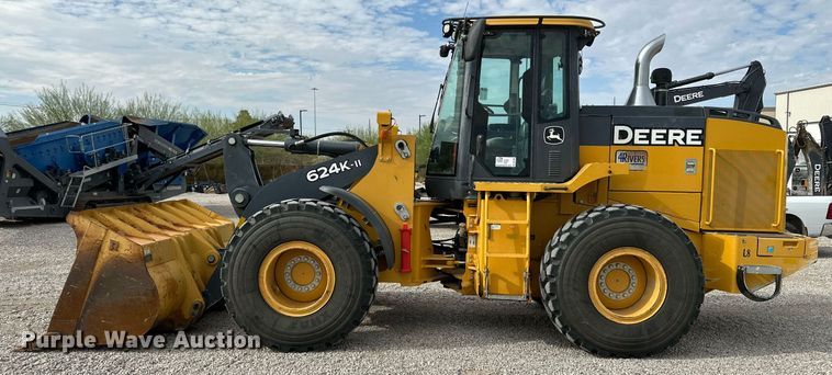 image for item DQ1439 2017 John Deere 624K-II  wheel loader