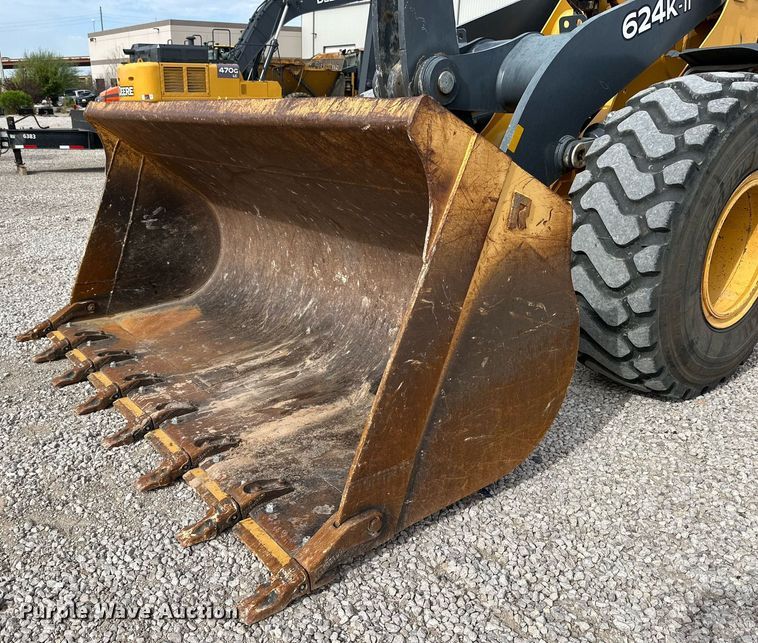 image for item DQ1439 2017 John Deere 624K-II  wheel loader