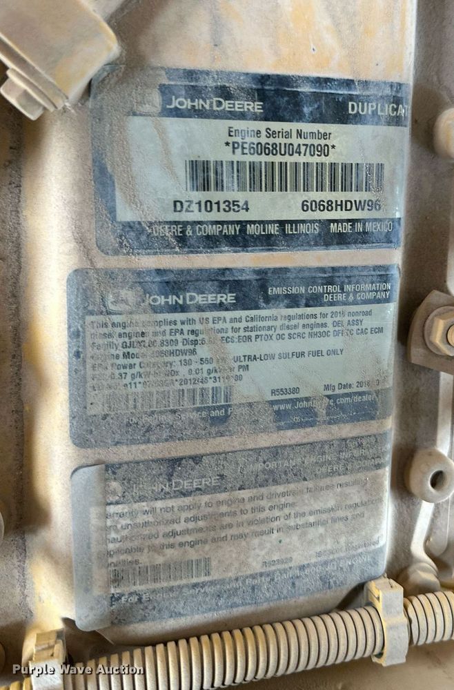 image for item DQ1439 2017 John Deere 624K-II  wheel loader