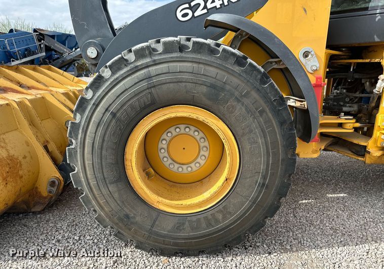 image for item DQ1439 2017 John Deere 624K-II  wheel loader