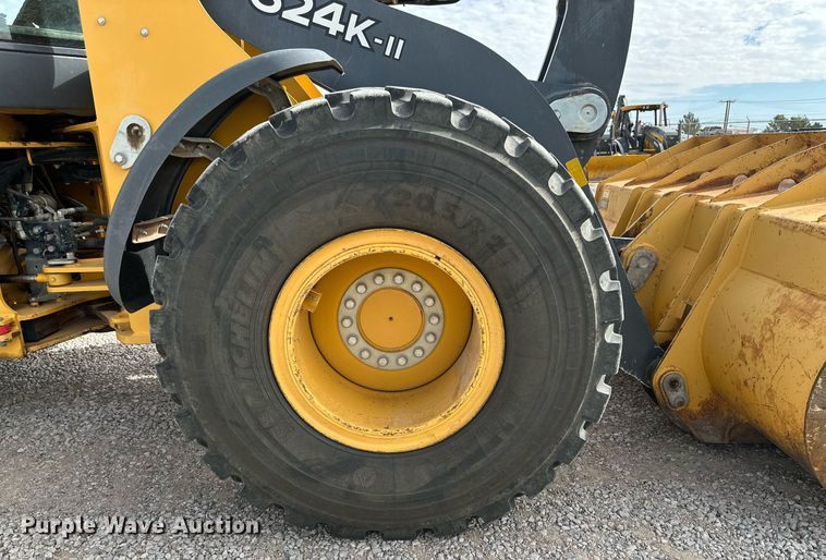 image for item DQ1439 2017 John Deere 624K-II  wheel loader