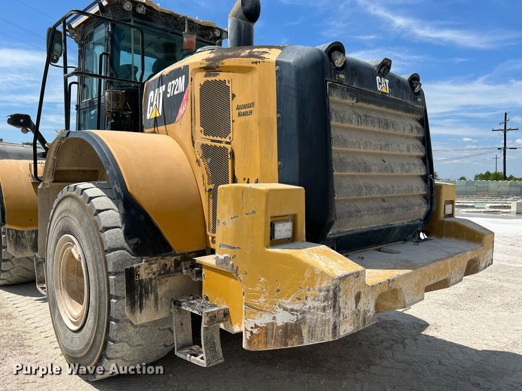 image for item DQ2202 2018 Caterpillar 972M  wheel loader