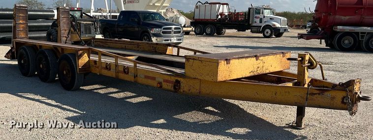 image for item DQ2210 2000 Belshe DP-18  equipment trailer