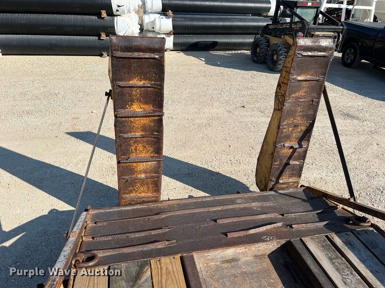 image for item DQ2210 2000 Belshe DP-18  equipment trailer