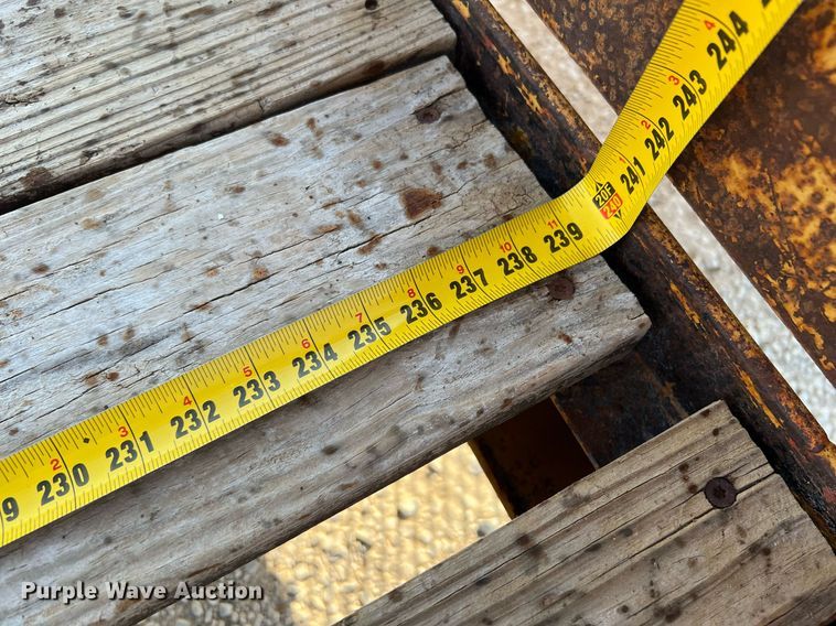 image for item DQ2210 2000 Belshe DP-18  equipment trailer