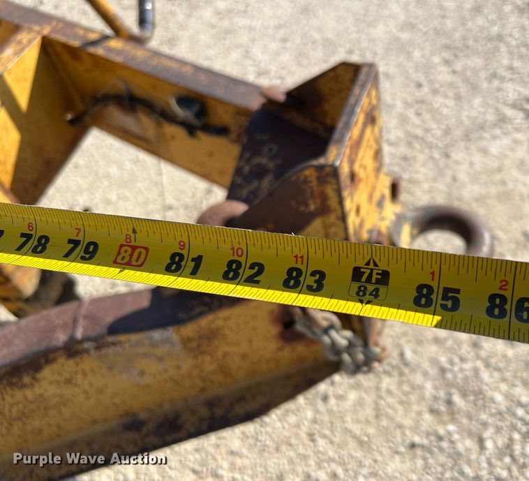 image for item DQ2210 2000 Belshe DP-18  equipment trailer