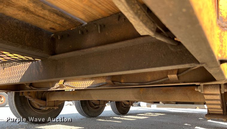 image for item DQ2210 2000 Belshe DP-18  equipment trailer