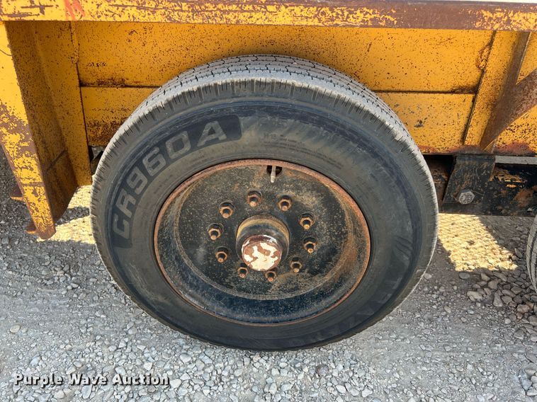 image for item DQ2210 2000 Belshe DP-18  equipment trailer