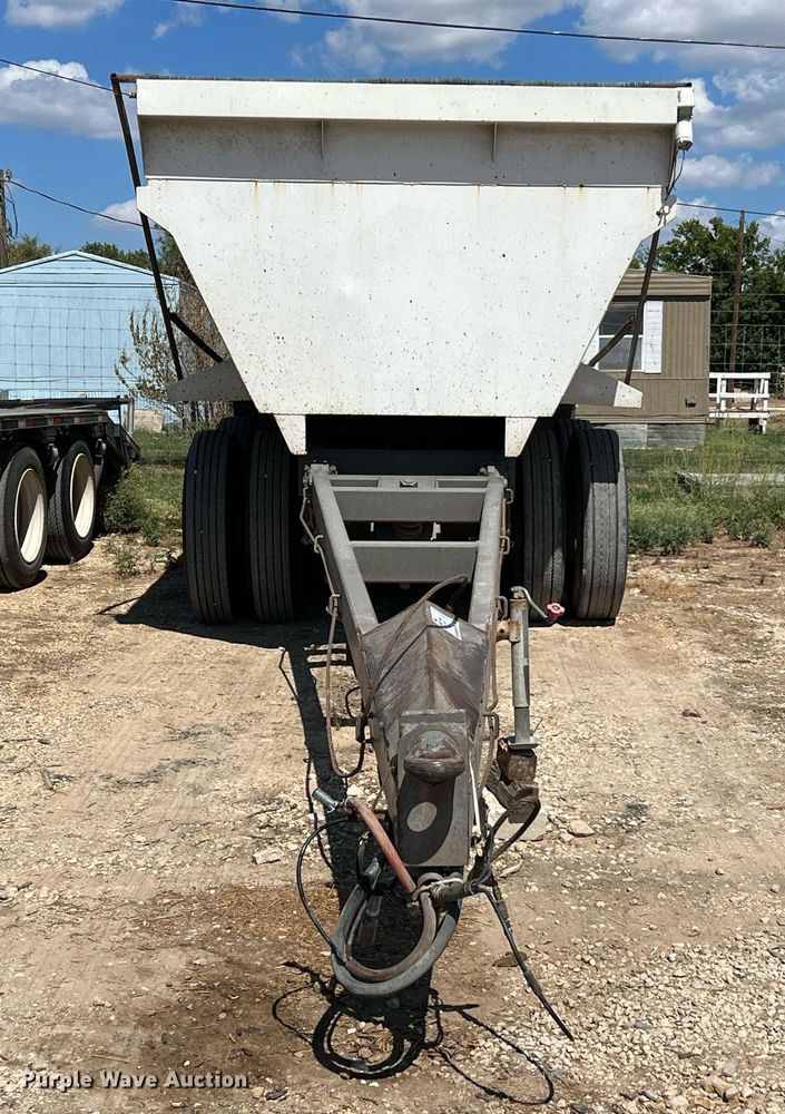 image for item DQ2218 2007 Leach  end dump pup trailer