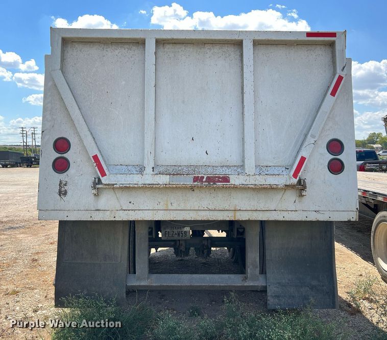 image for item DQ2218 2007 Leach  end dump pup trailer