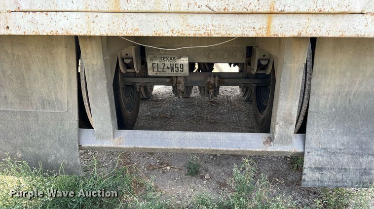 image for item DQ2218 2007 Leach  end dump pup trailer