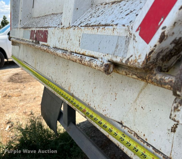 image for item DQ2218 2007 Leach  end dump pup trailer