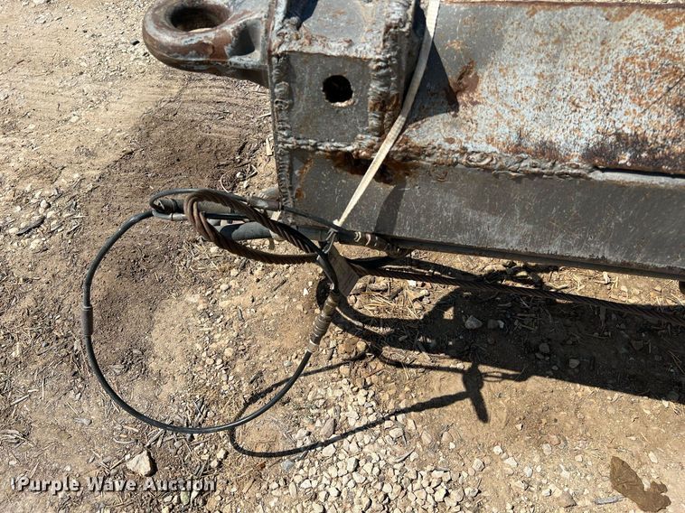 image for item DQ2218 2007 Leach  end dump pup trailer