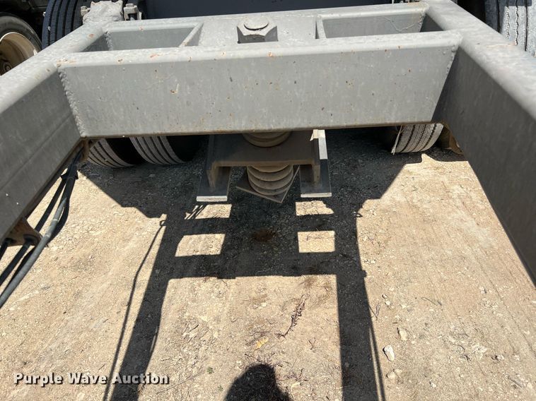 image for item DQ2218 2007 Leach  end dump pup trailer