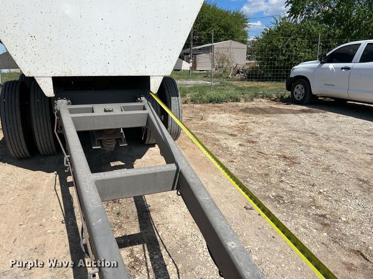 image for item DQ2218 2007 Leach  end dump pup trailer