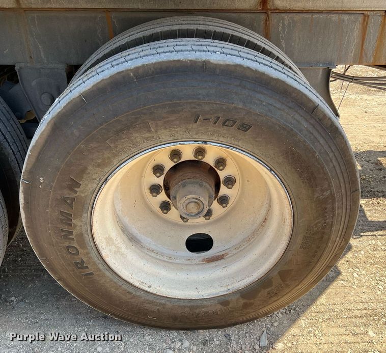 image for item DQ2218 2007 Leach  end dump pup trailer