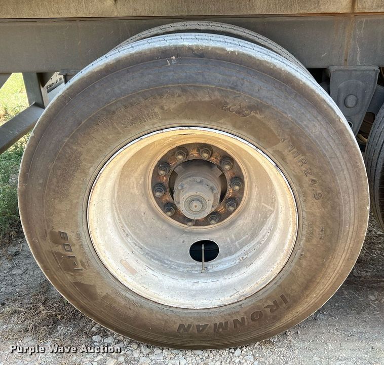 image for item DQ2218 2007 Leach  end dump pup trailer