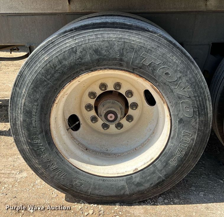 image for item DQ2218 2007 Leach  end dump pup trailer