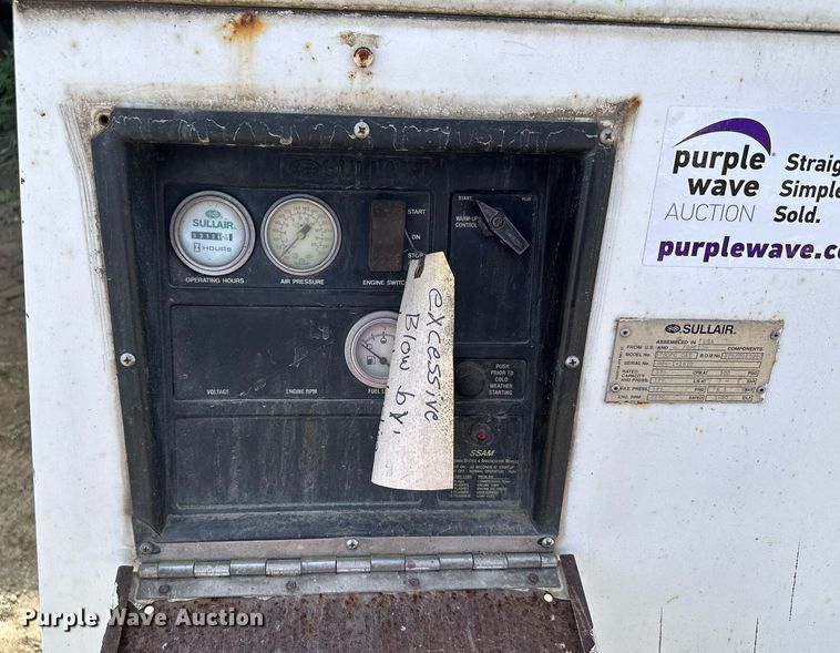 image for item DQ7375 Sullair 375DPO-CAT  air compressor