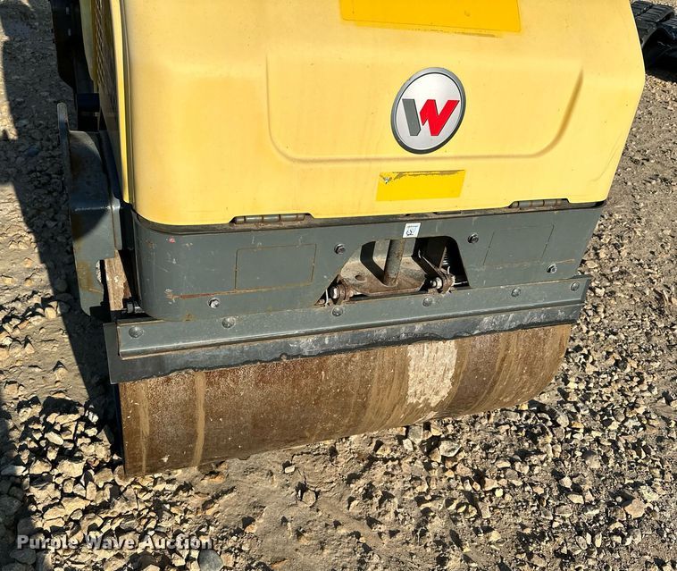 image for item DQ7376 Wacker Neuson RD12  double drum vibratory roller