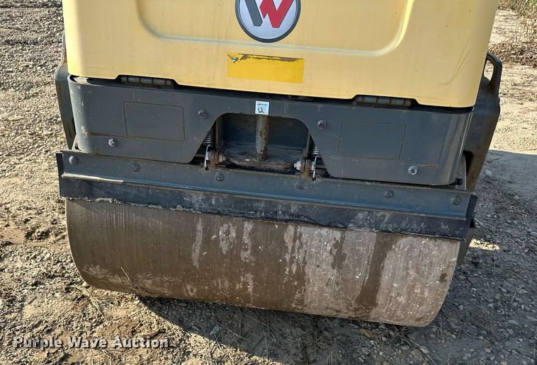 image for item DQ7376 Wacker Neuson RD12  double drum vibratory roller