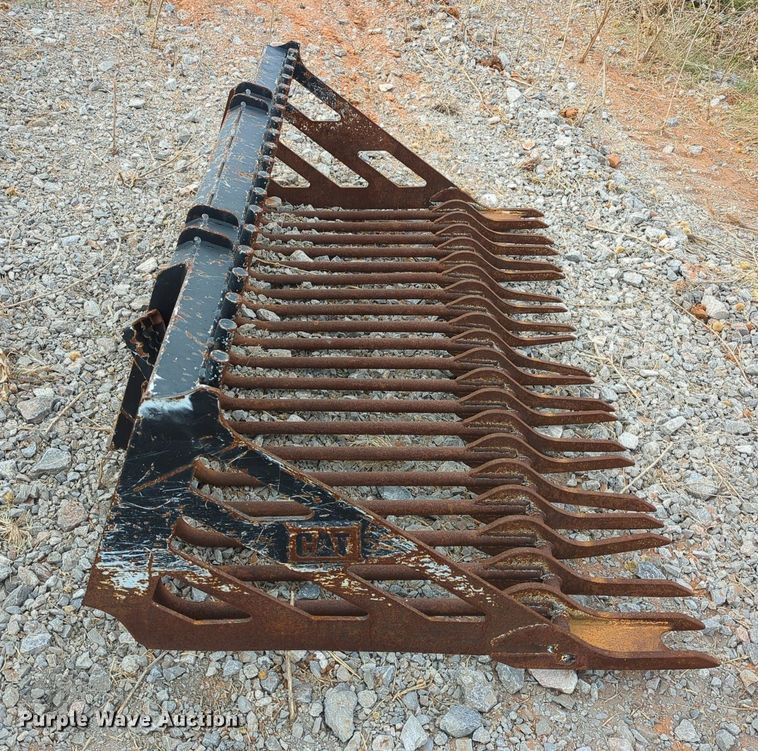 image for item DR7003 Caterpillar  80" W skid steer rock bucket