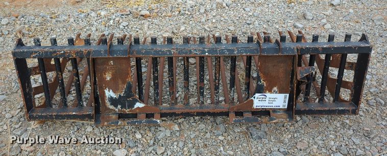 image for item DR7003 Caterpillar  80" W skid steer rock bucket