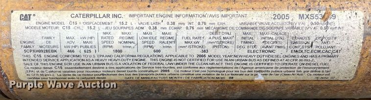 image for item DR7533 2006 Kenworth T800  dump truck