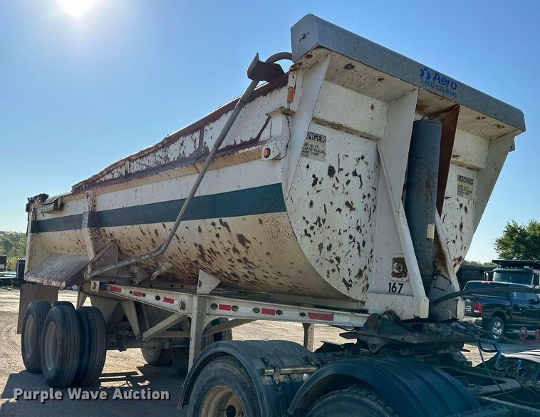 image for item DS2355 1997 Load King RHQ2420  end dump trailer