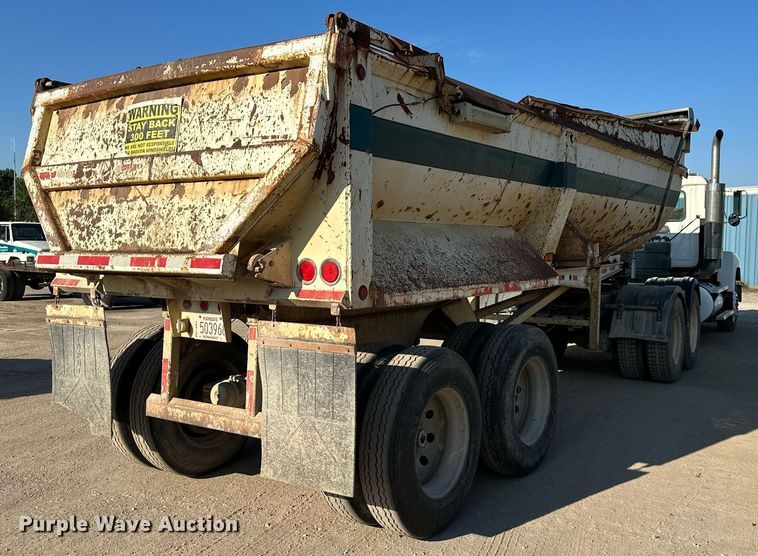 image for item DS2355 1997 Load King RHQ2420  end dump trailer