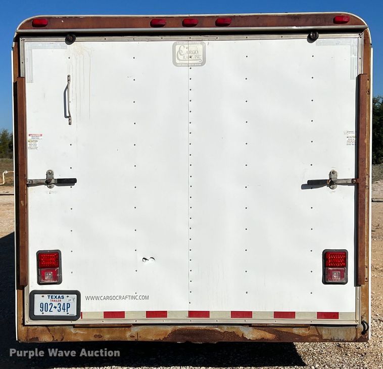 image for item DS2431 2013 Cargo Craft  spray foam trailer