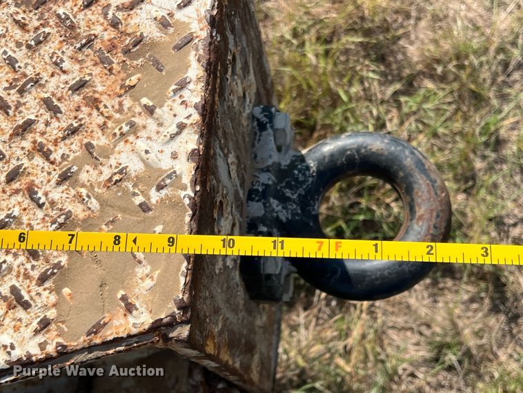 image for item DS2435 2008 Southwest Goosneck PHD2498222EA  equipment trailer