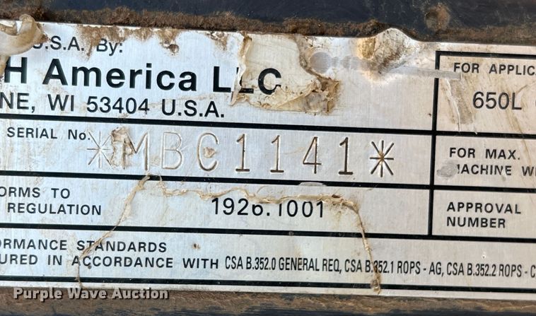 image for item DS2436 Case 650L LGP  dozer