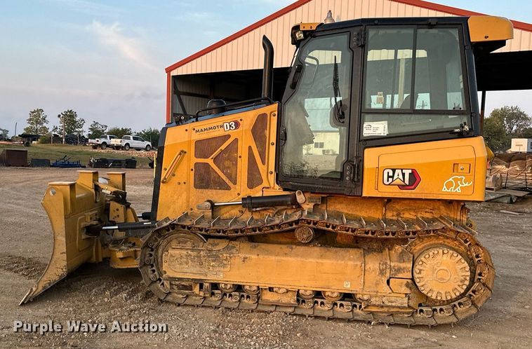 image for item DV1015 2021 Caterpillar D3-12A  dozer