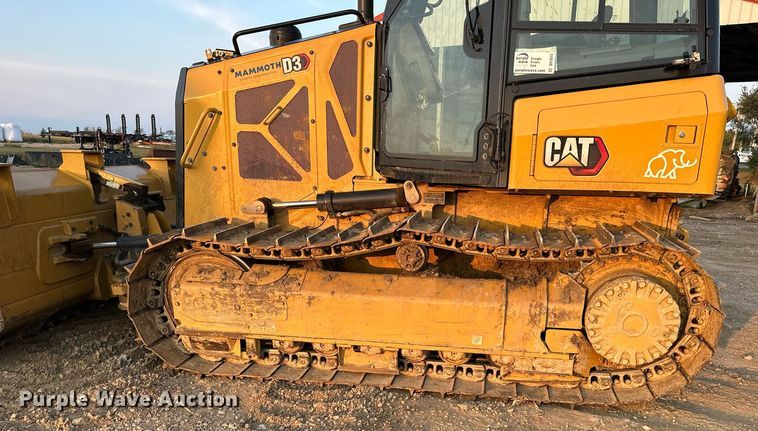 image for item DV1015 2021 Caterpillar D3-12A  dozer