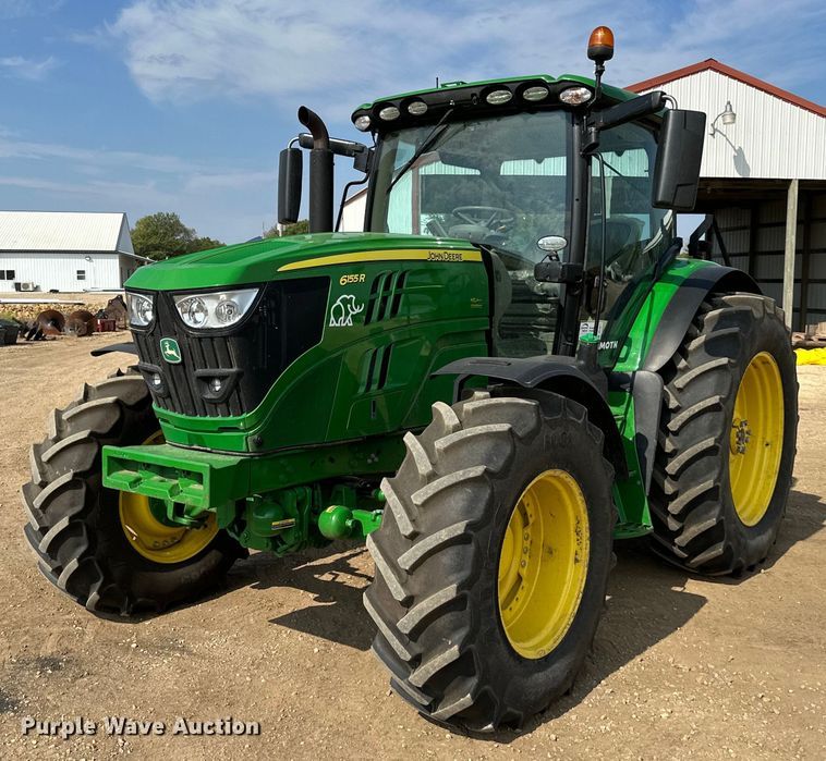image for item DV1017 2020 John Deere 6155R  MFWD tractor