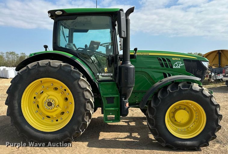 image for item DV1017 2020 John Deere 6155R  MFWD tractor