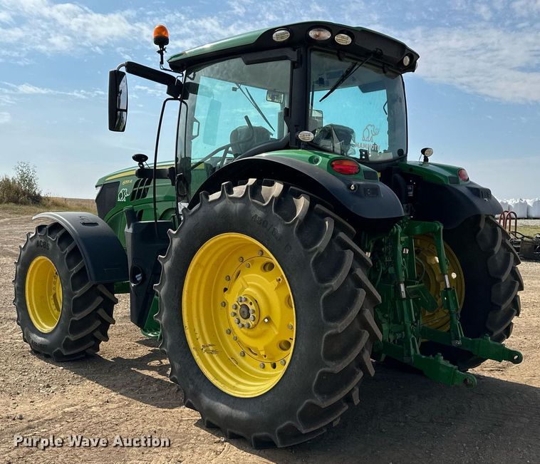 image for item DV1017 2020 John Deere 6155R  MFWD tractor