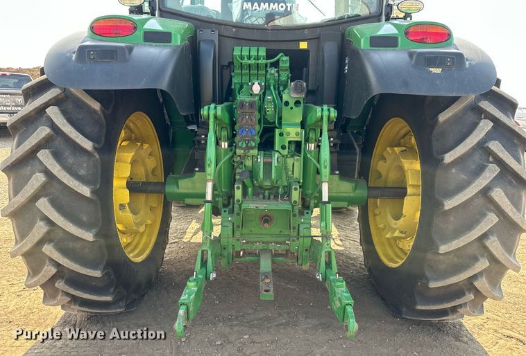 image for item DV1017 2020 John Deere 6155R  MFWD tractor