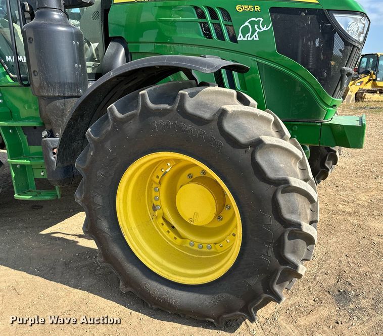 image for item DV1017 2020 John Deere 6155R  MFWD tractor