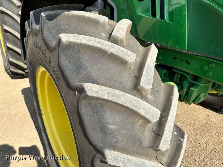 image for item DV1017 2020 John Deere 6155R  MFWD tractor