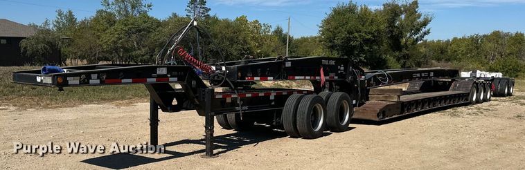 image for item DV1020 2004 Trail King TK120HDG-553  lowboy equipment trailer